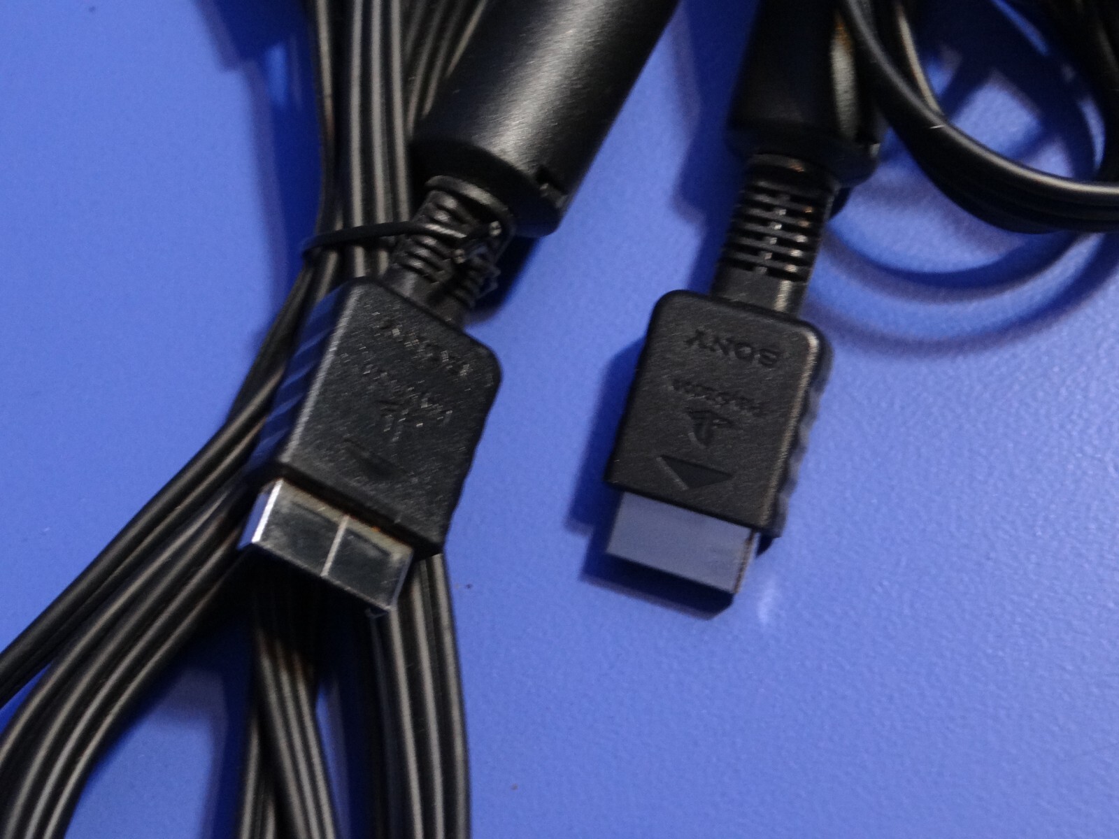 Official Sony Playstation AV Cable Composite Cable PS1/PS2 lot of 2 eBay