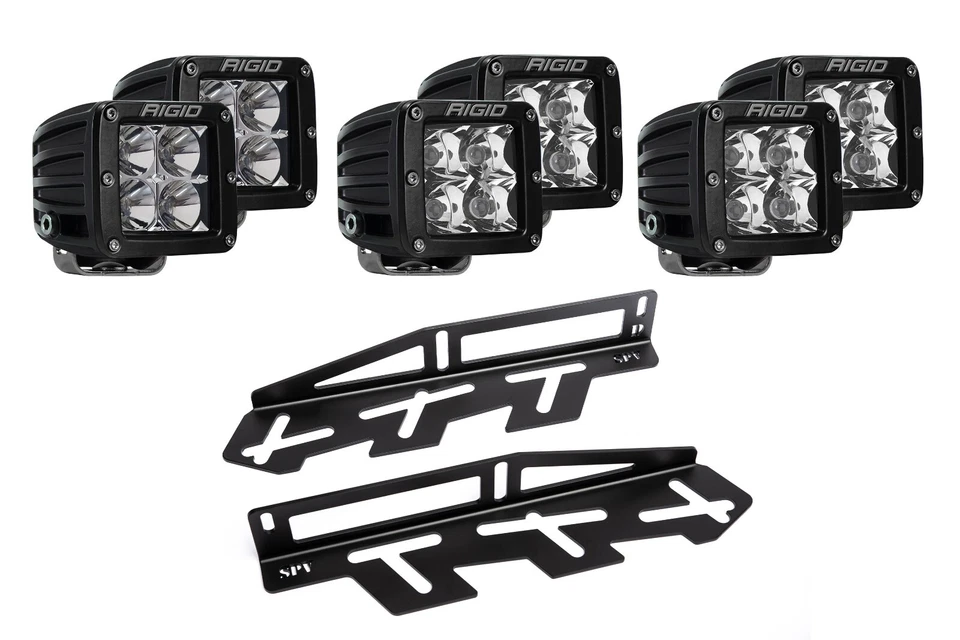Kit de luces antiniebla LED PRO 2017-2020 Ford F-150 Raptor rígidas 17 18 19 2019 luces Foto 2 de 4