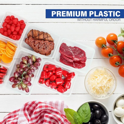 Stelive 24 PCs Food Storage Container Set, Leak Proof Lunch Boxes, BPA-Free - Picture 4 of 12