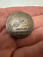 Clarke’s Pure Rye High Ball Advertising Trade Token "Bottled by the Government”