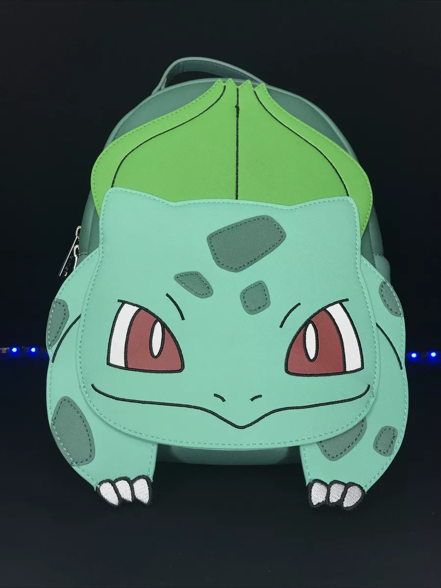 NWT Loungefly Pokemon Bulbasaur Faux Leather Mini Backpack IN HAND  671803313668