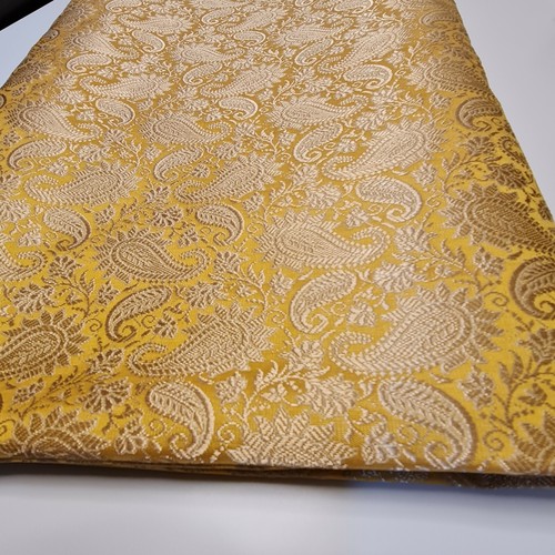 Ornamental Paisley Brocade Material Jacquard Costume Dress Craft Fabric 44" - Picture 34 of 34