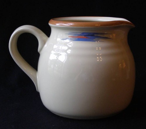 NORITAKE RAINDANCE SOUTHWESTERN STONEWARE CREAMER #8675 - Picture 2 of 4