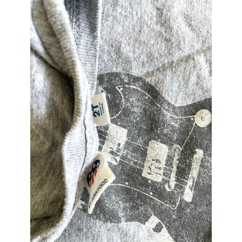 ACDC Toddler Band Tee by Junk Food Gray 2T - Picture 7 of 7