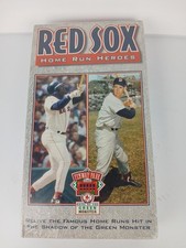 Boston Red Sox Vintage Home Run Heroes MLB VHS 1996 The Green Monster New Sealed