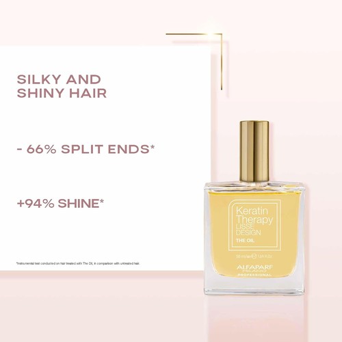 Lisse Design 50ml Cozy Silk Oil Elixir - Gluten-Free Treatment for Smooth Hair - Picture 6 of 12