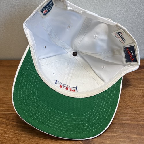 Cappello berretto vintage NFL scudetto logo snap back bianco specialità sportive calcio anni 90 - Foto 6 di 7