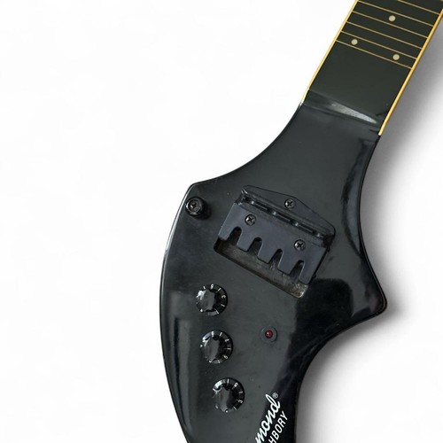 De Armond Ashbory Fretless Mini 24f Black Vintage Rare Bass Guitar 1999 Japan - Picture 3 of 9