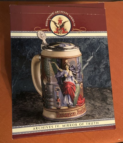 Budweiser Bierstein "Spiegel der Wahrheit" Anheuser Busch, Archivserie, 1995 - Bild 10 von 16