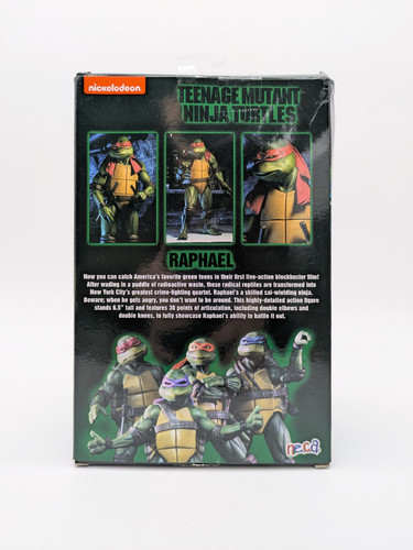 NECA 7" Teenage Mutant Ninja Turtles 1990 Movie Raphael Actionfigur TMNT - Bild 8 von 15