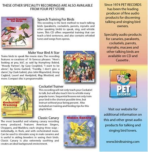 Train your bird to talk (UK IMPORT) CD NEW - Picture 3 of 5