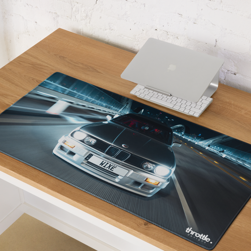 BMW E30 Gaming Mouse Pad #001 - Non-Slip, Smooth, Precision - Car Desk Mat - Picture 8 of 18