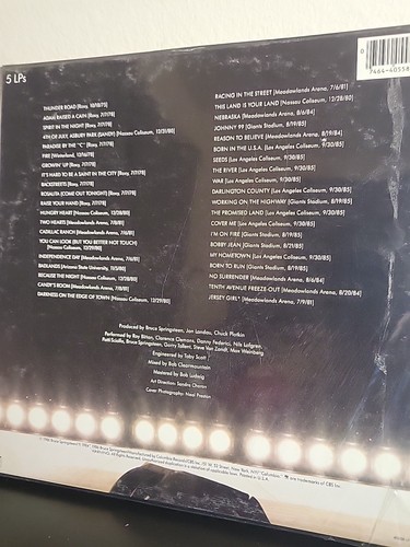 Bruce Springsteen & E Street Band Live 1975-85 5LP Box MINT VINYL NEVER PLAYED - Picture 3 of 8