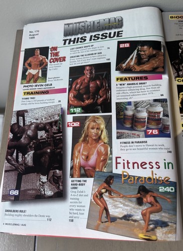 Young Jay Cutler - MuscleMag Bodybuilding Magazine - August 1996 - Picture 2 of 3