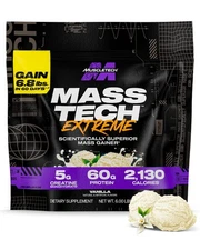 Muscletech High-Protein Mass Gainer Vanilla Milkshake, 6LB - Mass Tech Extrem...