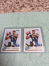 DK METCALF TWO 2019 DONRUSS ROOKIES