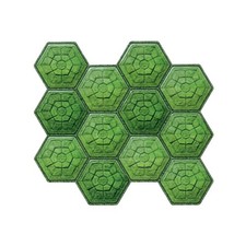 Mosaicowall Home Decor Olive Drab Peel and Stick Backsplash Tiles Sticker