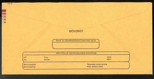 CANADA 1978 POSTED POSTAL STATIONERY ENVELOPE !! LP08 - Bild 2 von 2