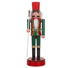  Weihnachts-Nussknackerfigur: Festliche Nussknacker-Soldatenfigur für die