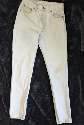 Vintage Levi's 501 XX Size 29x30 Levi’s Button Fly Made In USA Distressed White - Picture 10 of 18