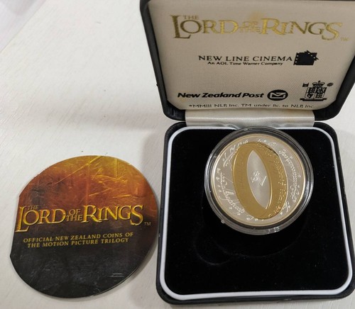 Rare New Zealand-2003-Silver Proof Coin - Lord of the Rings $1 Silver Coin - Bild 15 von 24