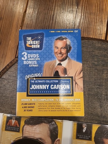 Johnny Carson ultimate collection tv dvd The Tonight Show 3 disc classic - Picture 2 of 10
