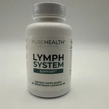 PureHealth Research Lymph System Support 60 Capsules 30 Servings New Sealed