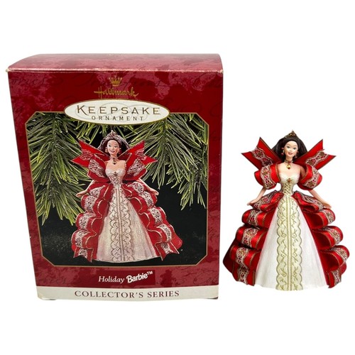 Hallmark Keepsake Holiday Barbie 1997 Christmas Tree Ornament Collector's Series