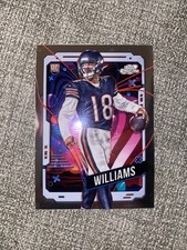 2024 Topps Chrome Cosmic NFL No. 118 Caleb Williams Rookie Chicago Bears