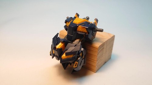 Hguc 1/144 Banshee Destroy Mode Torso Gunpla Junk