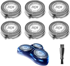 HQ8 Replacement Heads for Philips Norelco Aquatec Shavers PT720 PT730 AT810 AT81