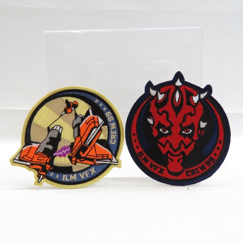 Star Wars Episodio 1 Amenaza Fantasma ILM VFX CREW 1999 Parches de Personaje Conjunto de 9 - Imagen 6 de 11