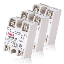 MYSWEETY 3PCS SSR-40DA Solid State Relay Single Phase Semi-Conductor Relay In...