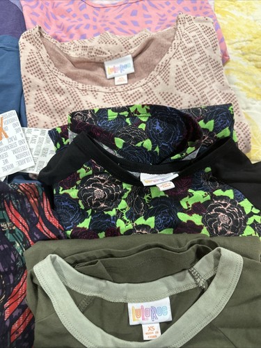Lularoe Lote XS Carly, Randy, Maxi, Irma 9 Piezas Varios Nuevo Con Etiquetas - Imagen 5 de 7