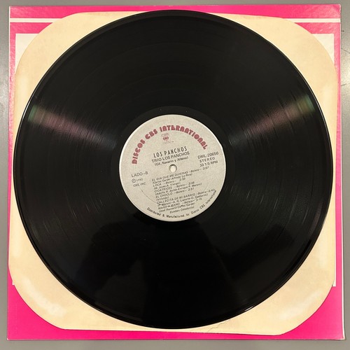 Trio Los Panchos – Volver, Caminito + More (1982 CBS Intl LP Promo) VG+ - Picture 4 of 4