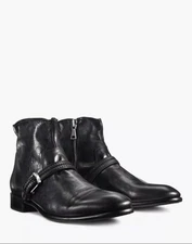 $798 John Varvatos Collection Eldridge Buckle Boot EU 42 USA 9