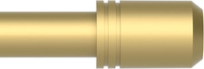 Curtain Rods Windows 28 to 48-60 Inches, 5/8 Inch Gold Adjustable Small Curtain