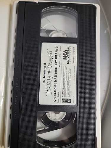 The Adventures of Timmy the Tooth VHS, Operation Secret Birthday Surprise, L New - Picture 3 of 3