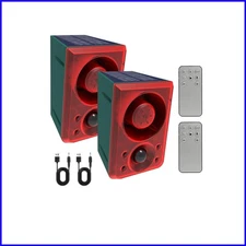 3 Modes Solar Motion Detector Alarm for Home & Farm - 130dB Security Solution