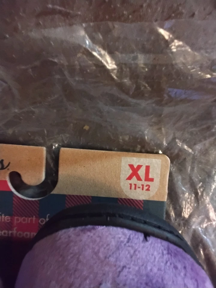 Zapatillas para mujer Dearfoams terciopelo bordado Rebecca microfibra espalda cerrada nuevas con etiquetas Foto 2 de 2