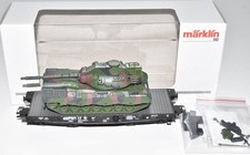 Märklin H0 48878 Schwerlastwagen mit Pz Leopard 1 der DB in Ep. IV NEU in OVP