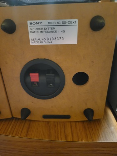 Sony CMT-EX1 Compact Stereo System & Speakers / AS IS PARTS - Picture 7 of 11