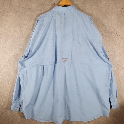 Columbia Button Down Hemd Herren 4XL Blau - Bild 8 von 8