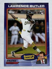 LAWRENCE BUTLER Rookie 2024 Topps x Chris Berman Boomer's Baseball RC ATHLETICS