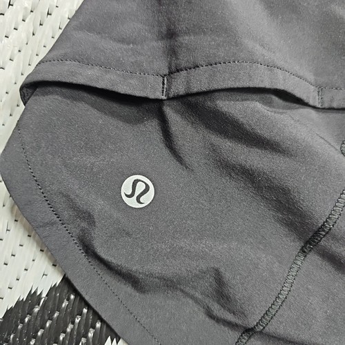 Lululemon LW7AY3S Real Quick Short *Perforated 2.5" Black Women's Size 6 - Picture 3 of 6
