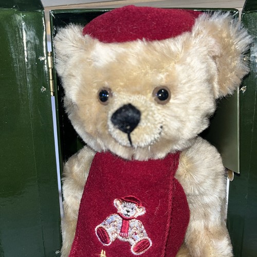 Harrods Merrythought Millennium Bear, Limited Edition Collectible Teddy Boxed - Bild 4 von 14