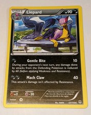 Pokemon TCG Liepard XY Phantom Forces 57/119 Regular Uncommon Card NM
