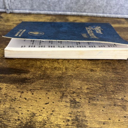 New Testament Psalms “Thinking of You The Gideons” Navy Blue (1985) Bible - Picture 3 of 7