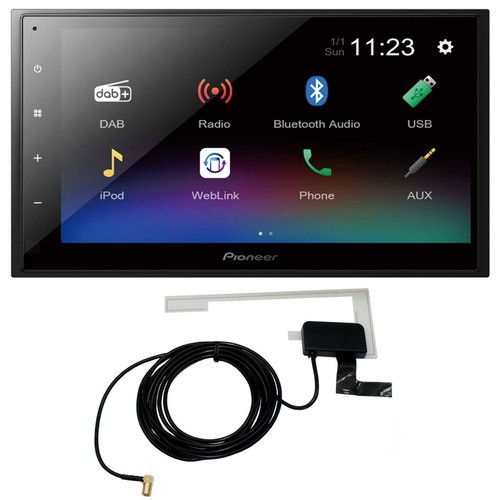 Pioneer DAB MP3 Bluetooth 2DIN USB Autoradio für Smart ForTwo 2010-14 Quadlock - Bild 2 von 9