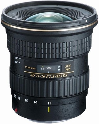 Tokina 11-20mm f2.8 AT-X Pro DX Canon EF-S Fit Fotografie Kamera Objektiv